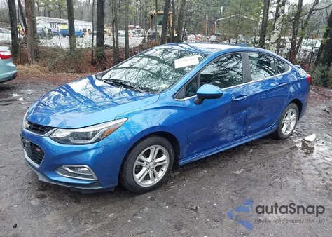 2017 Chevrolet Cruze Lt Auto из США, поврежденный, VIN 1G1BE5SMXH7241664